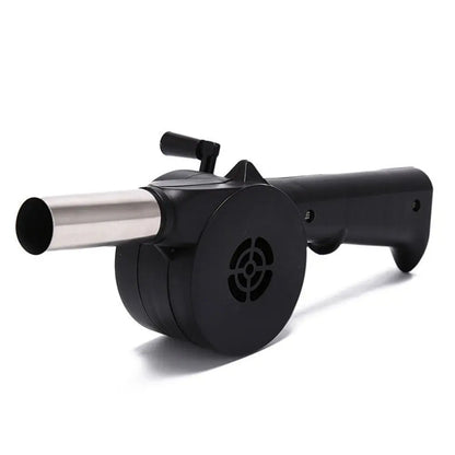 LMETJMA Hand BBQ Fan Outdoor BBQ Fan Air Blower For Barbecue Picnic Manual Grill BBQ Fan Fire Bellows BBQ Tools KC0266